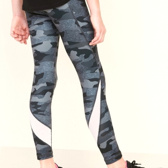 Girls Camo Leggings XL Girls Old Navy Leggings 14 XL Girls Camo Leggings - Picture 9 of 10